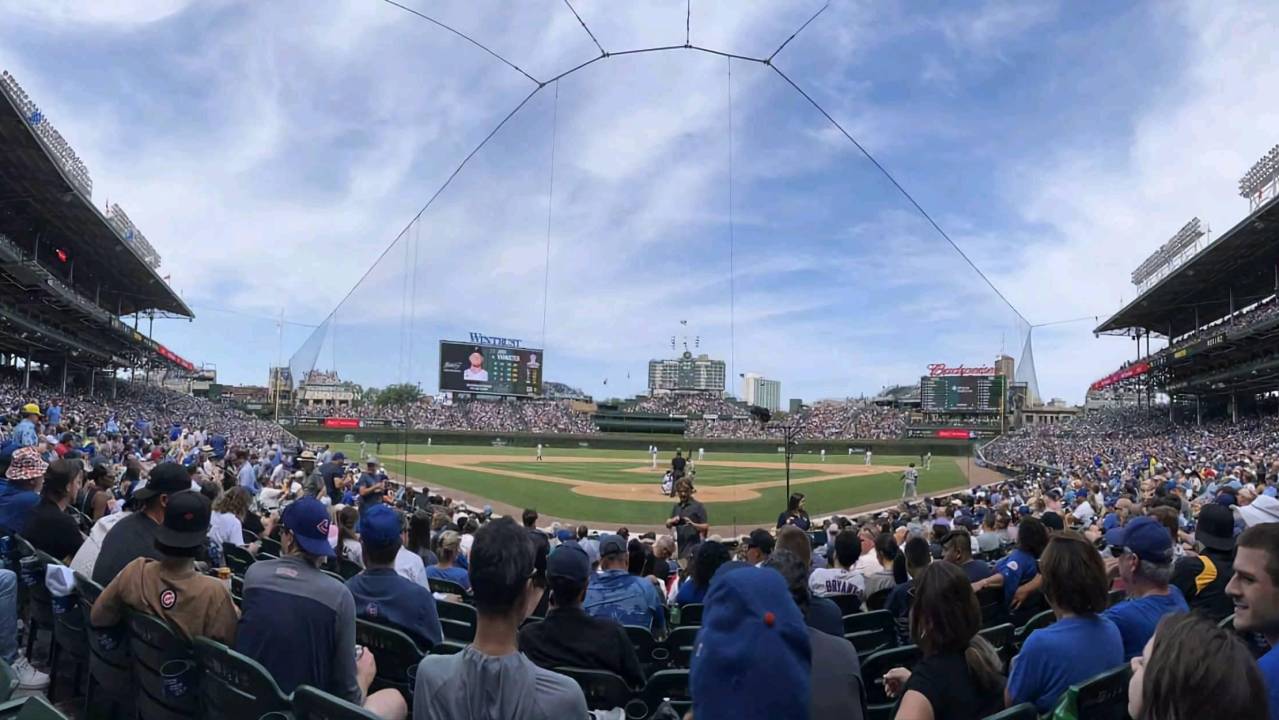 View from Section 18, Row 13