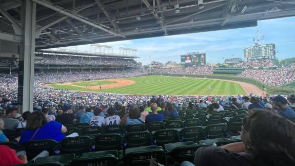 View from Section 230, Row 19