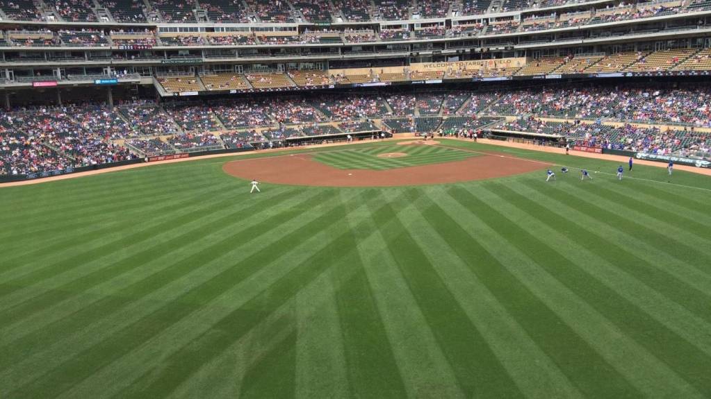 View from Section 233, Row 1