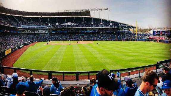 View from Section 251, Row BB