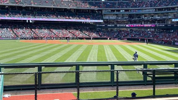 View from Section 258, Row G