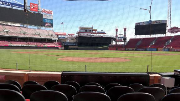 View from Section 3, Row E