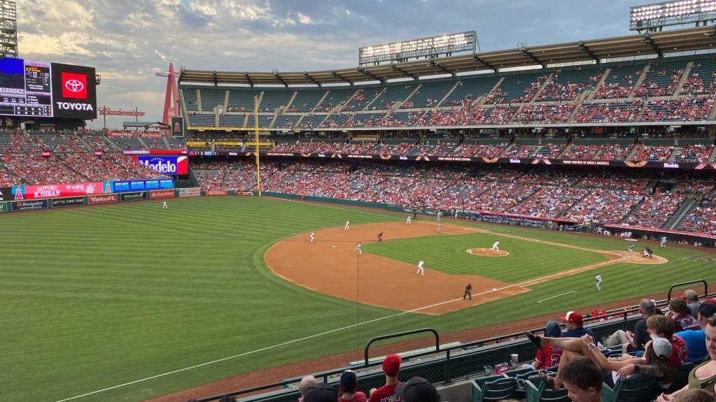View from Section 311, Row G