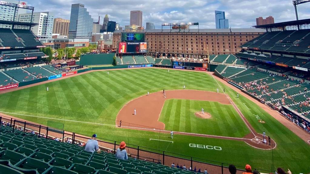 View from Section 352, Row 13