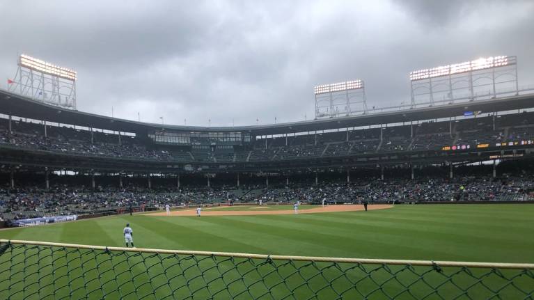 View from Section 514, Row 1