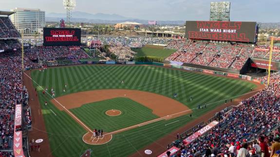 View from Section 522, Row L