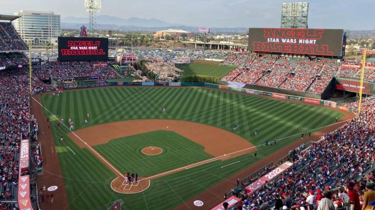 View from Section 522, Row L