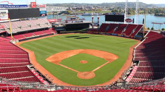 View from Section 523, Row T