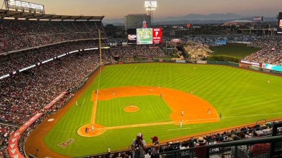 View from Section 525, Row G