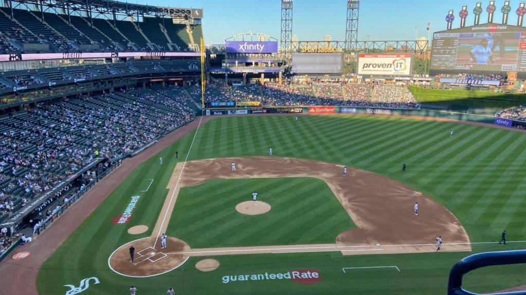 View from Section 527, Row 2