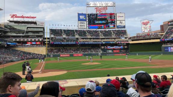 View from Section 6, Row 12