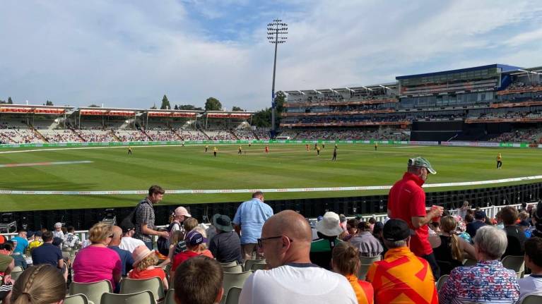 View from Section 6, Row Q of the Raglan Stand