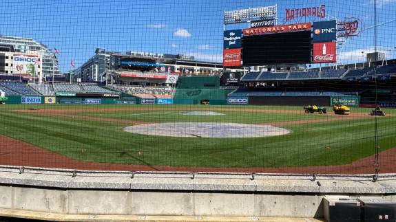 View from Section C, Row D