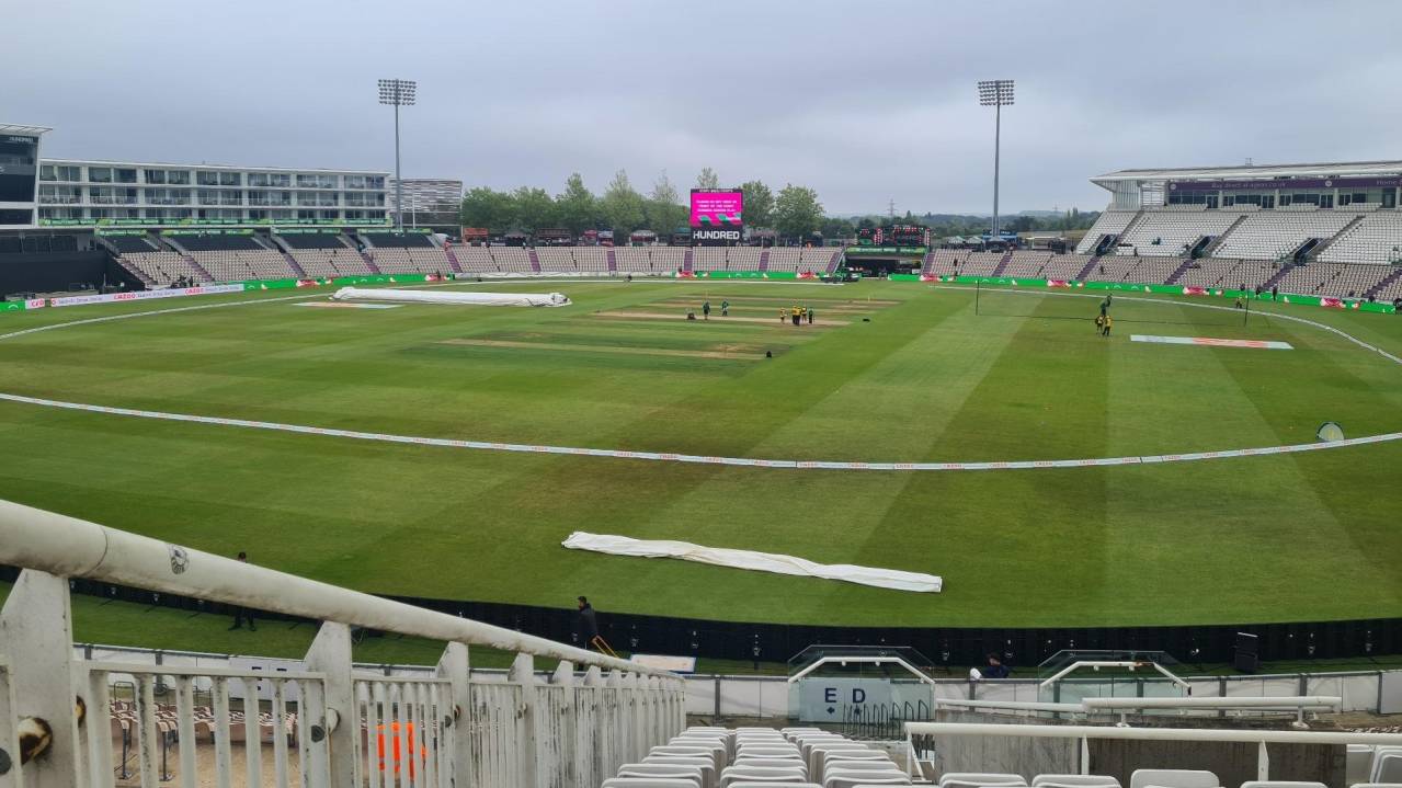 View from Section E, Row AA at the Ageas Bowl