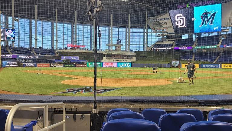 View from Section FL5, Row DD