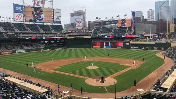 View from Section J, Row 2