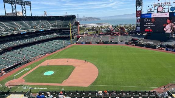 View from Section VR305, Row 11