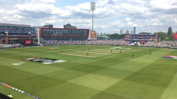 View from Stand C, Section 9, Row 3