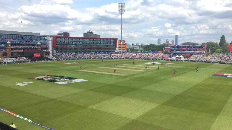 View from Stand C, Section 9, Row 3