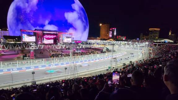 View from T-Mobile Grandstands SG4