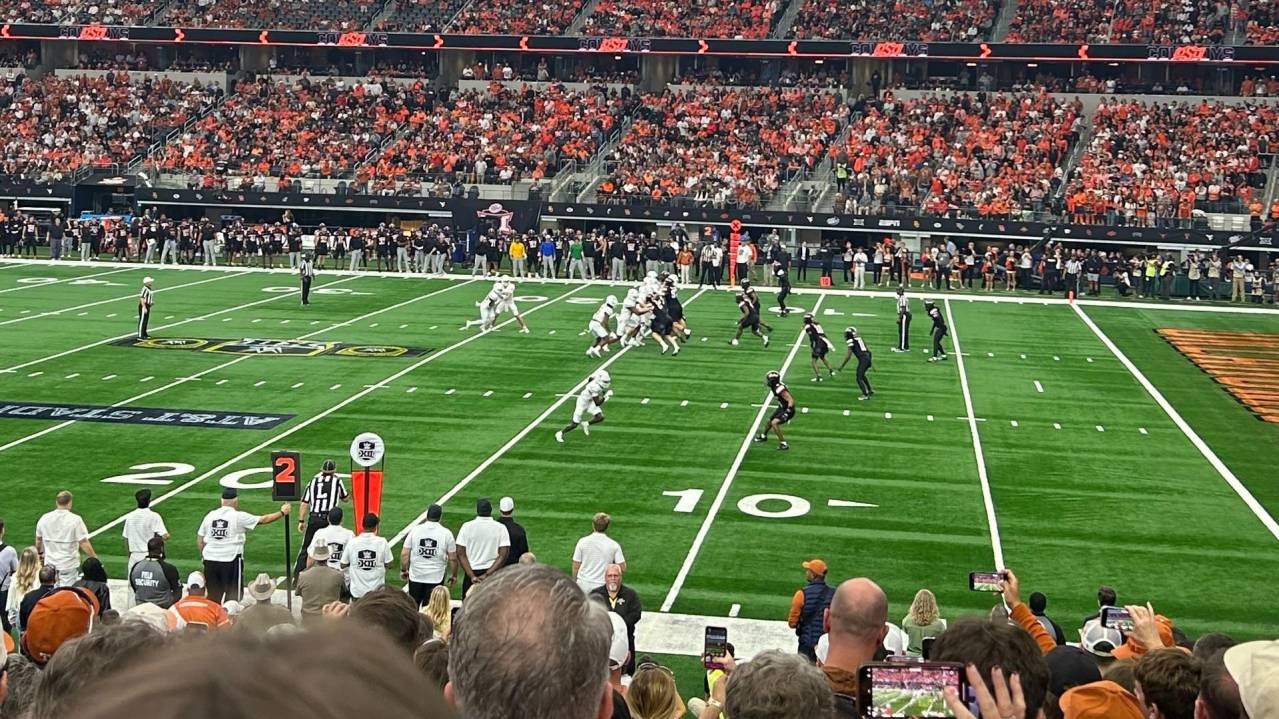 View from the 100 Level at AT&T Stadium