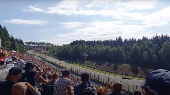 View from the Bronze General Admission area at Double Gauche