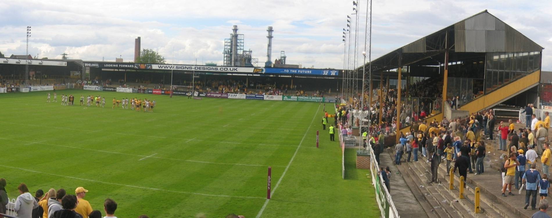 View from the corner of the Mend-A-Hose Jungle