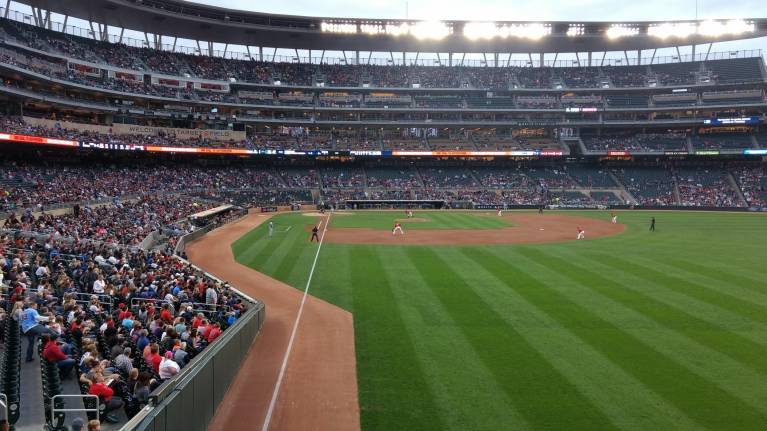 View from the Corona Right Field Patio