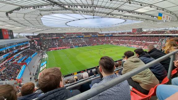 View from the East Stand