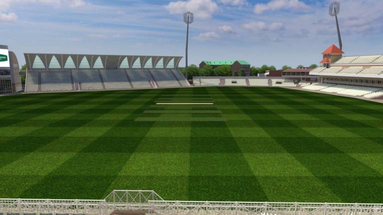 View from the Fox Road Stand