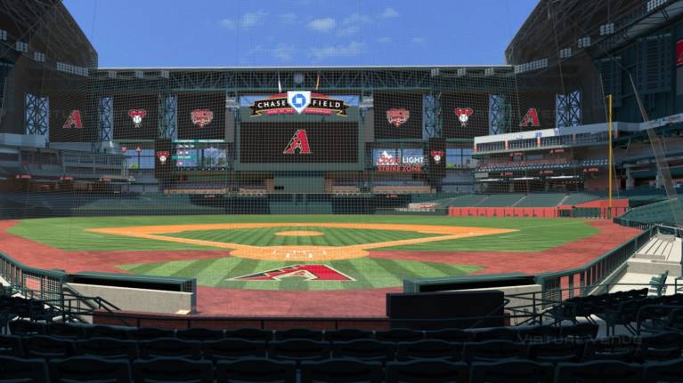 View from the Home Plate section