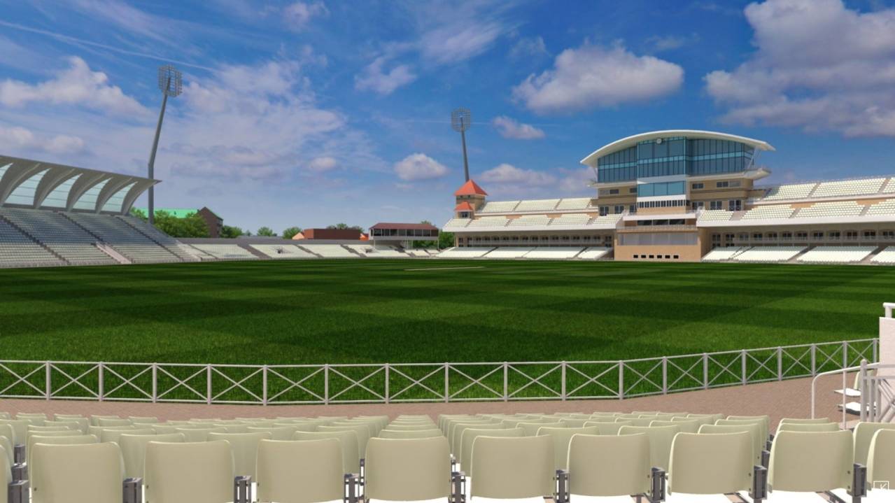 View from the Hound Road Stand