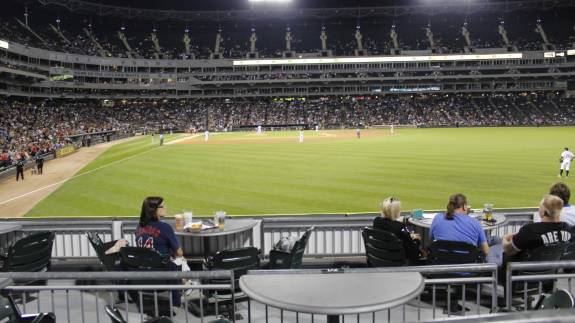 View from the Miller Lite Landing