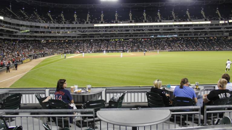 View from the Miller Lite Landing