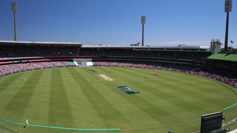 View from the Platinum sections at the SCG