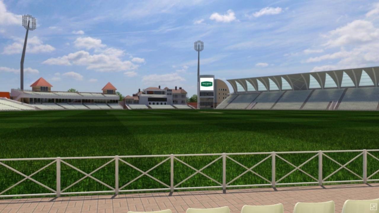 View from the Radcliffe Road Stand