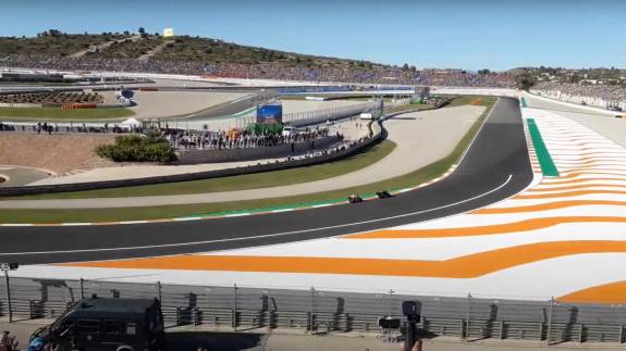 View from the Tribuna Naranja