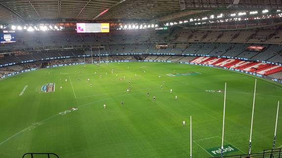 View from the Unreserved section at Marvel Stadium