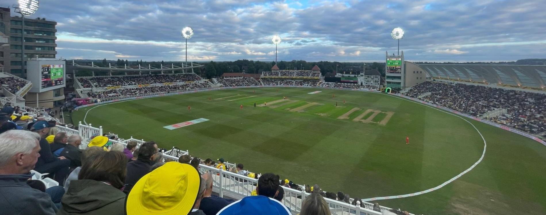 View from the upper tier at Trent Bridge during The Hundred