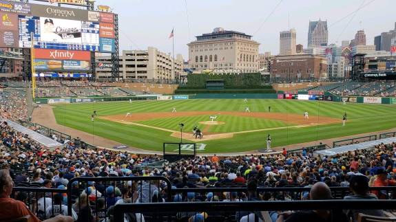 View from Tiger Den seats