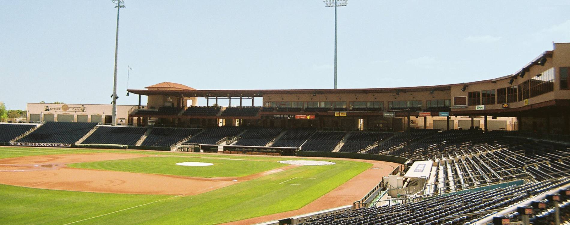 View inside BayCare Ballpark