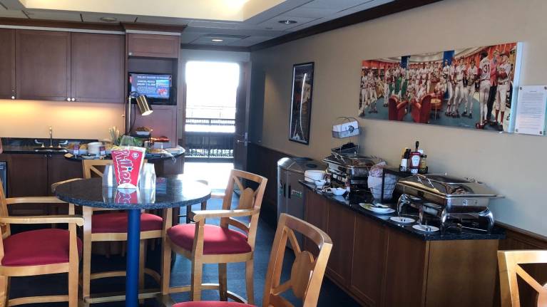 View inside Suite 25