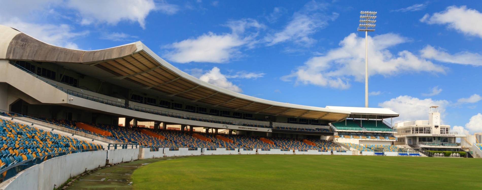 View inside the Kensington Oval, Barbados