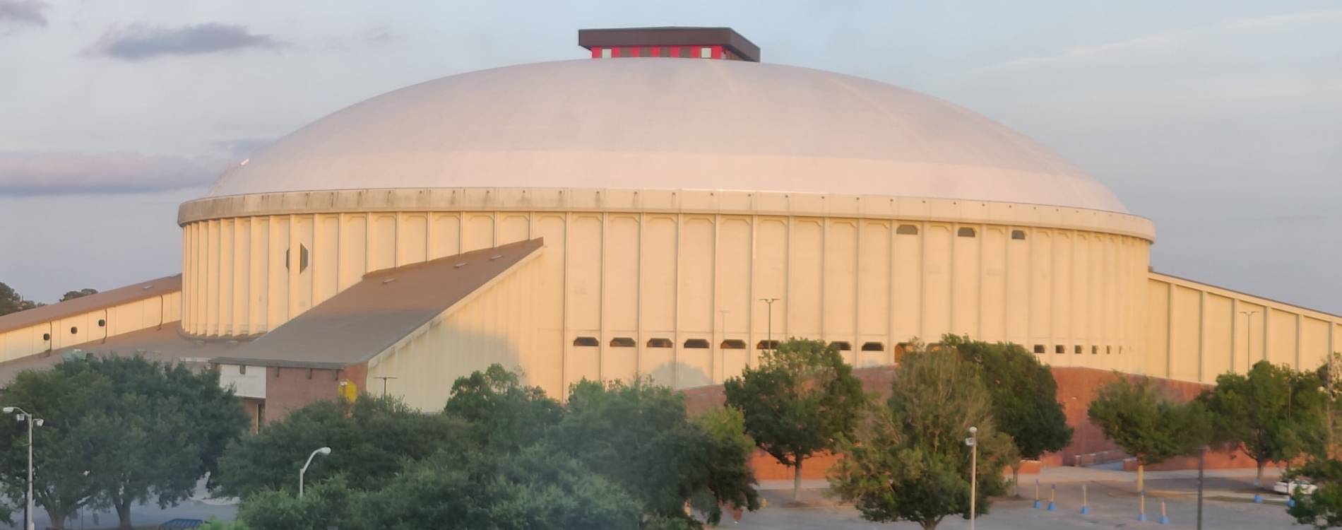 View of the Cajundome