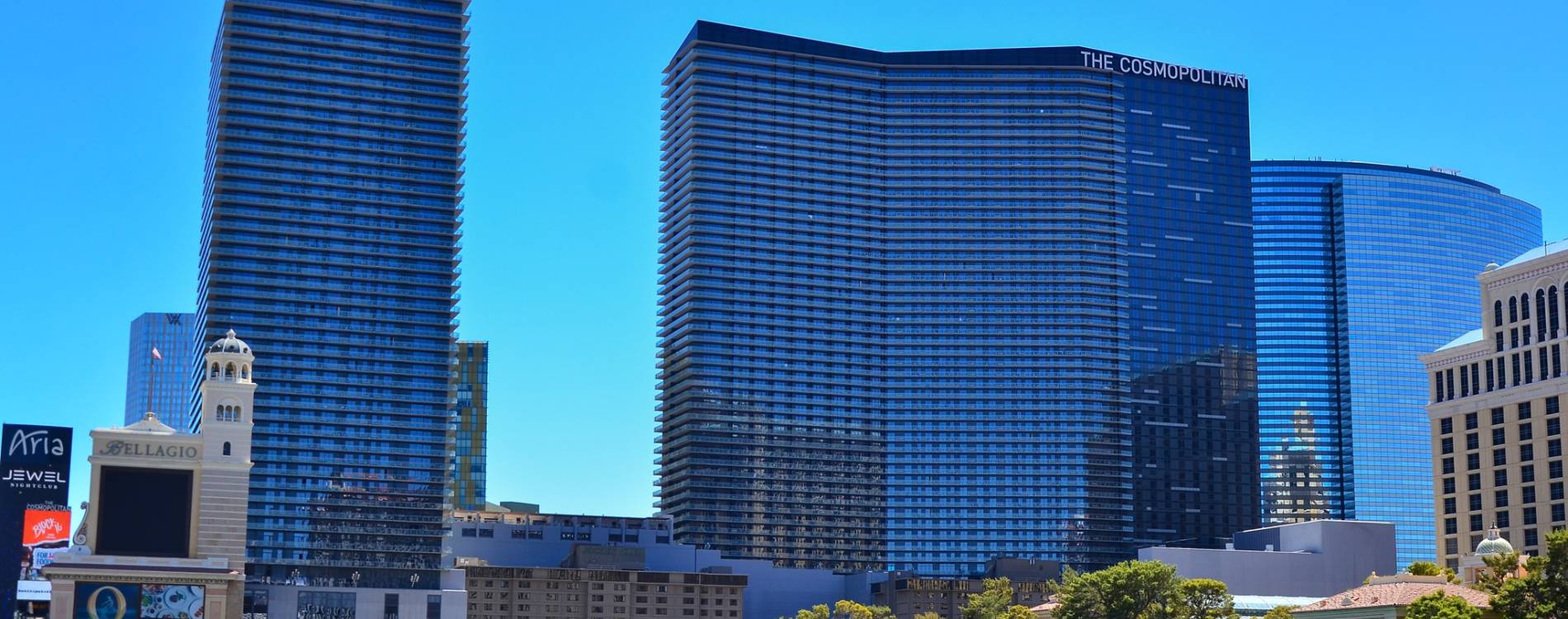 View of the Cosmopolitan of Las Vegas