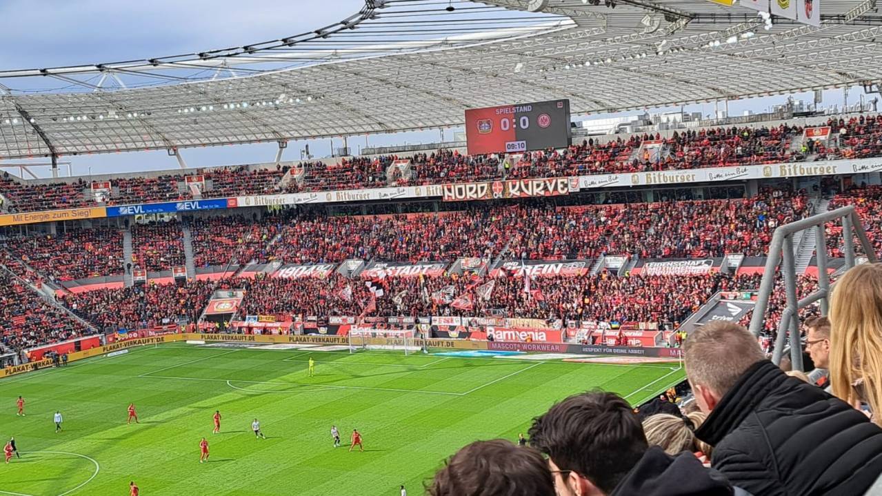 View of the North Stand
