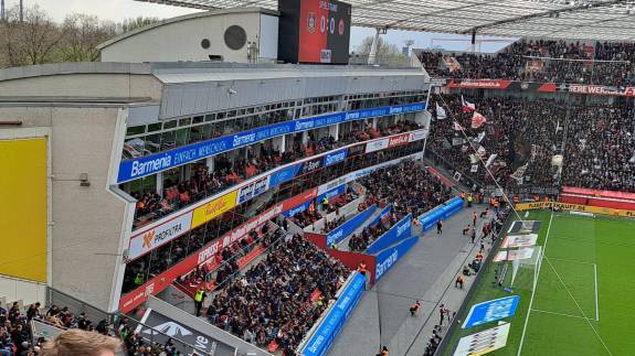 View of the South Stand
