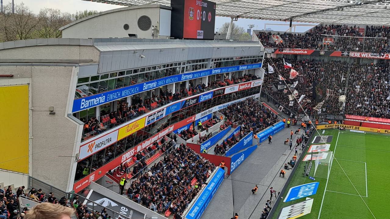View of the South Stand