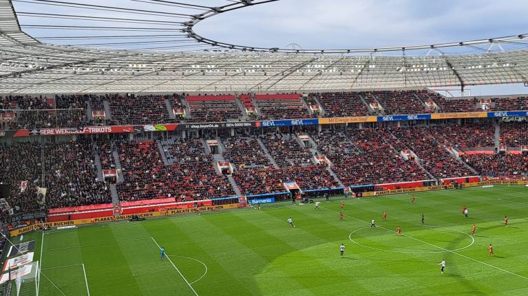 View of the West Stand