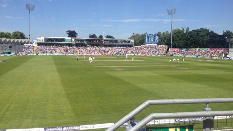 View towards the Thatcher's Pavilion